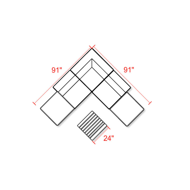 Sol 72 Outdoor™ Merlyn 4 Person Outdoor Seating Group with Cushions